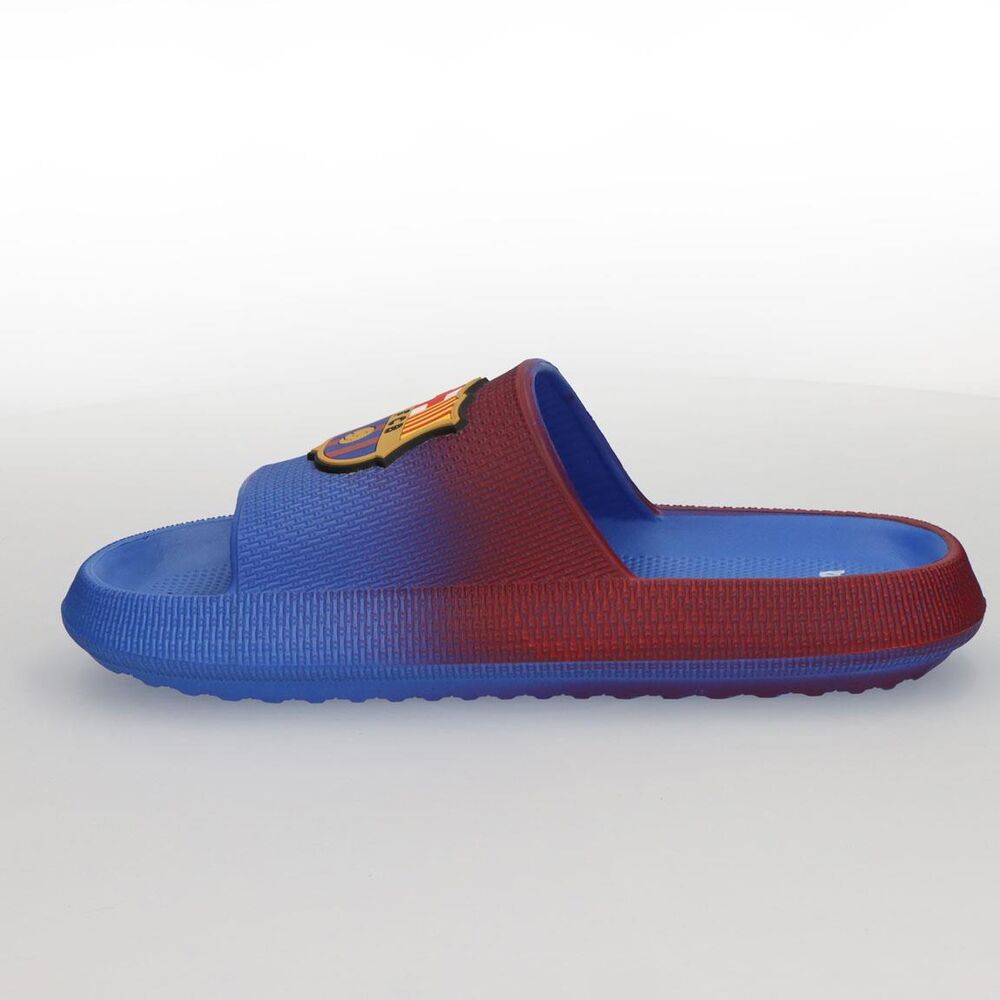 Chanclas azules de EVA CERDÁ con escudo del F.C. Barcelona - 2