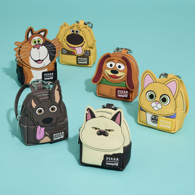 Llavero mini mochila Mystery Dogs & Cats Loungefly Disney Pixar - 2