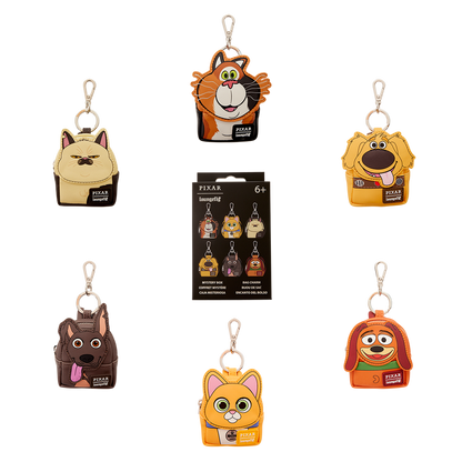 Llavero mini mochila Mystery Dogs & Cats Loungefly Disney Pixar