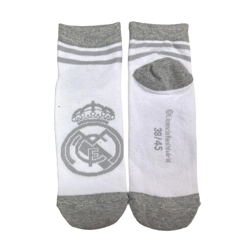 Set de dos pares de calcetines Real Madrid en azul marino y blanco - 4
