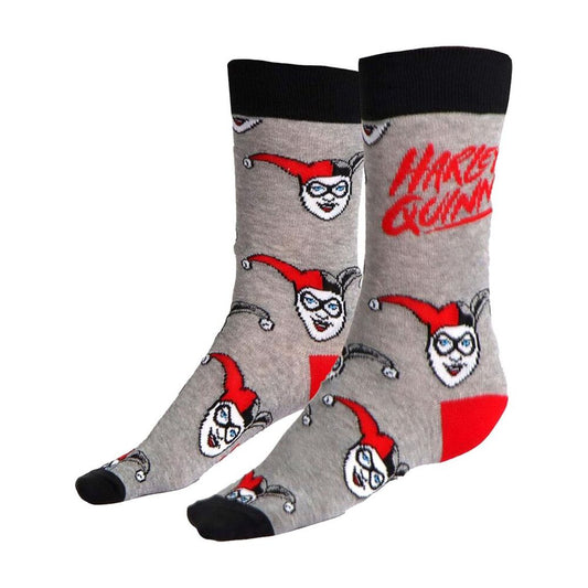 Set de calcetines Harley Quinn DC Comics con tres diseños en caja - 4