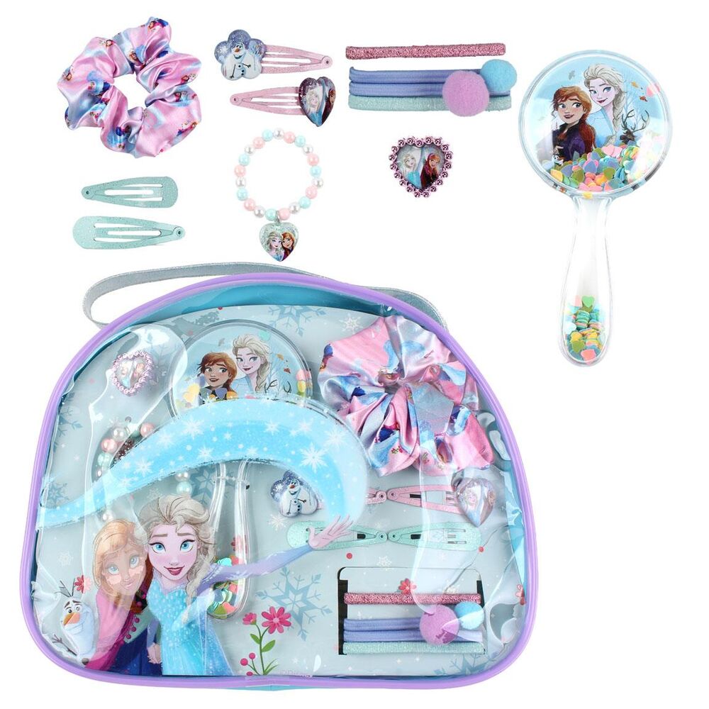 Set de belleza Frozen Disney CERDÁ con neceser y accesorios