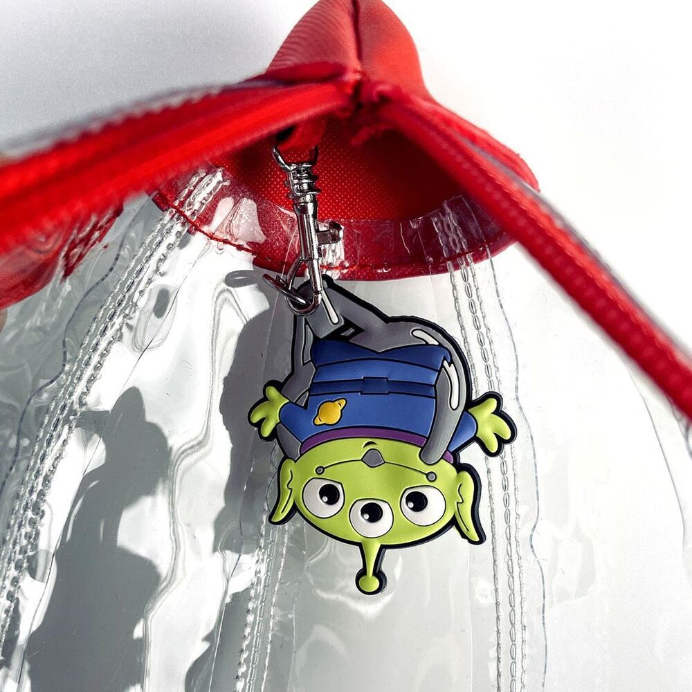 Neceser transparente de Toy Story Disney con detalles rojos - 3