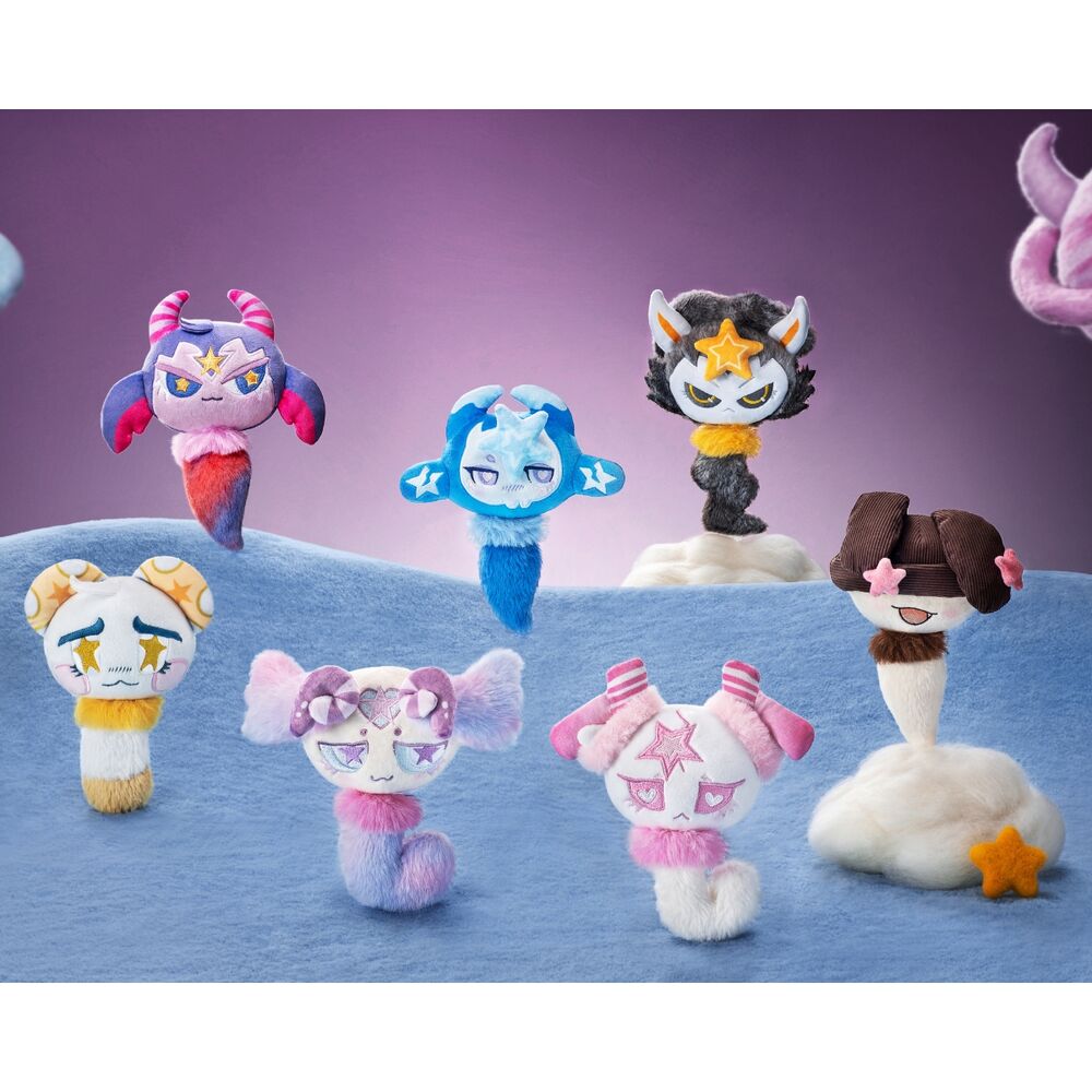 Peluche sorpresa OHKU Starry Sprites con personajes de fantasía y estrellas