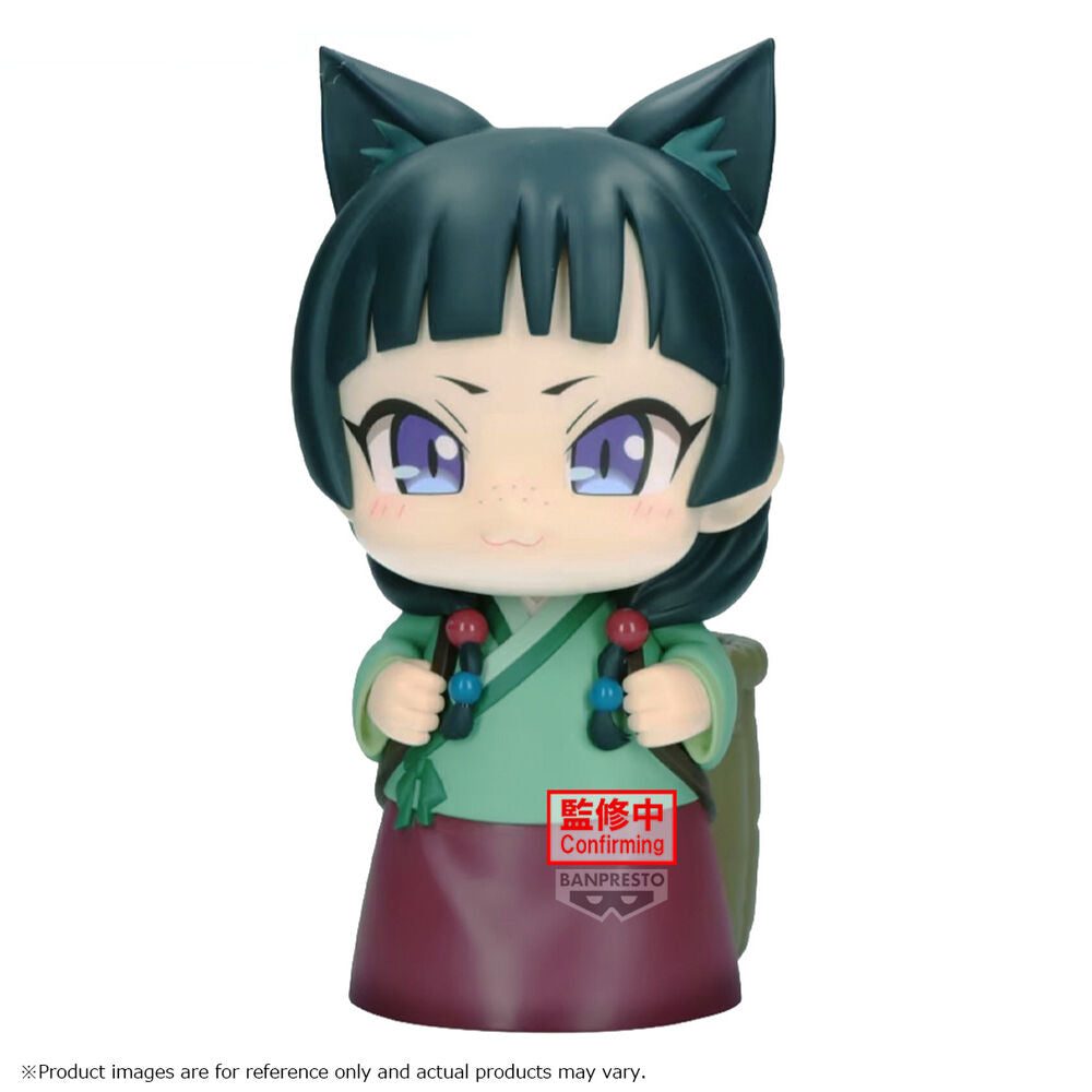Figura chibi de Maomao de The Apothecary Diaries con orejas felinas