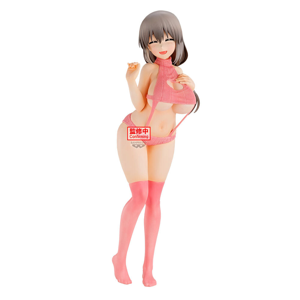 Figura de Tsuki Uzaki Eternal Romance de 27 cm con conjunto rosa