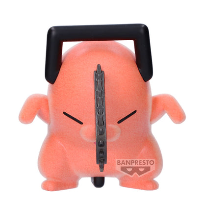 Figura Dancing Pochita de Chainsaw Man con sierra negra