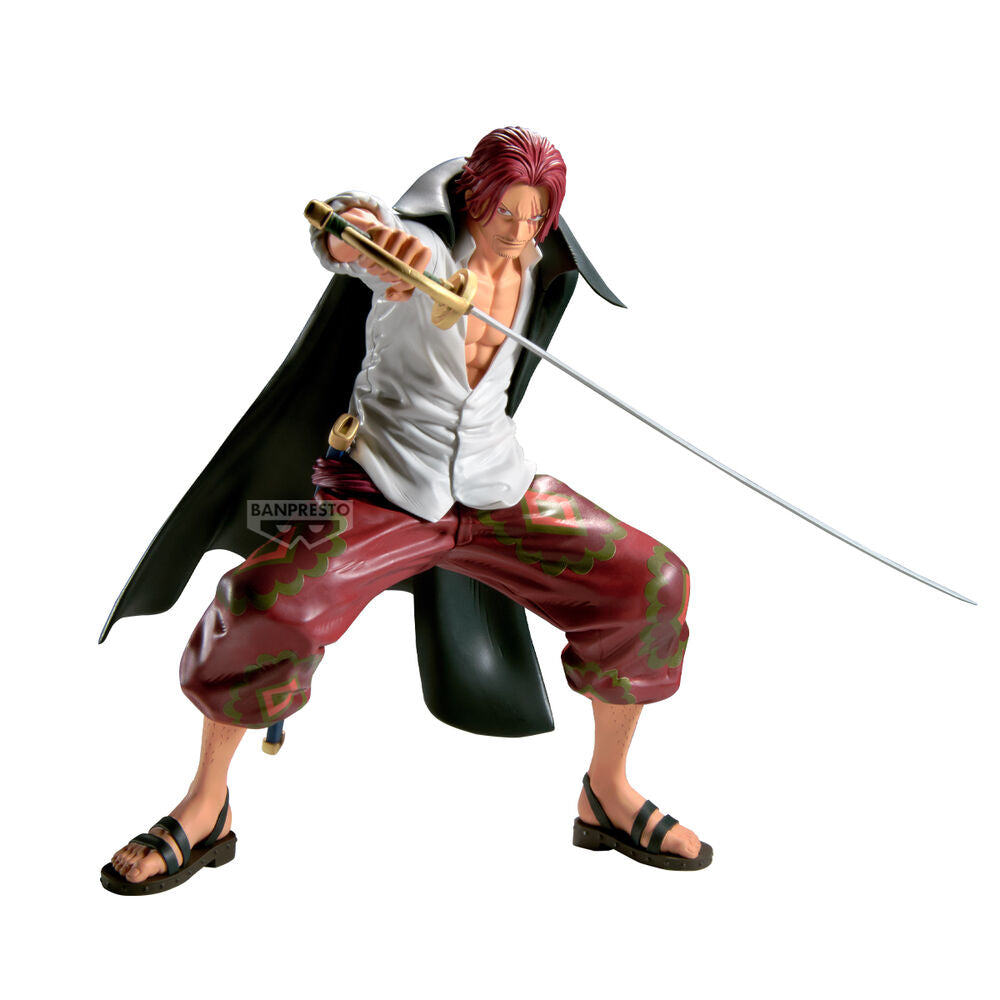 Figura Shanks II Grandista de One Piece con espada