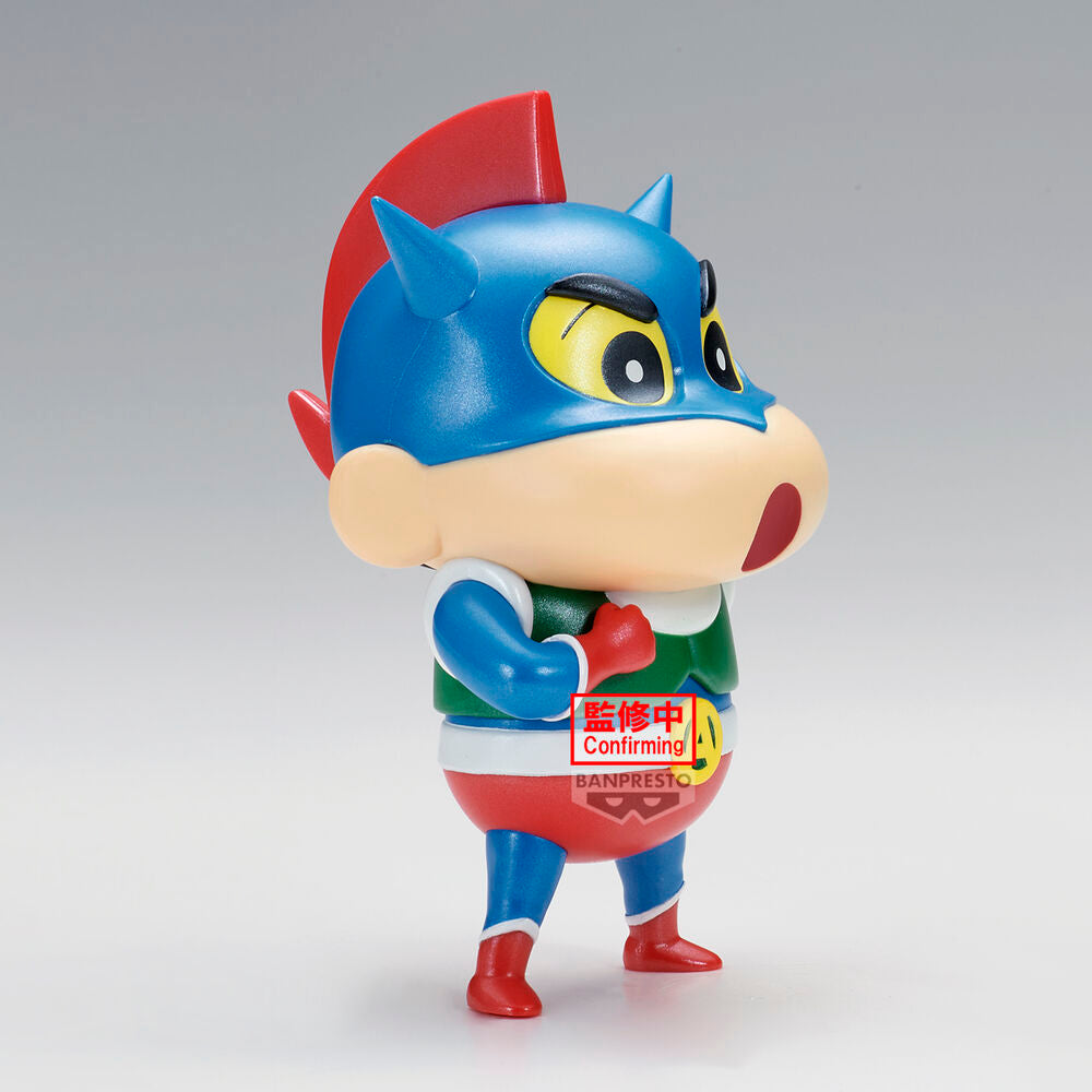 Figura de Shin-chan vestido como Action Kamen - 2