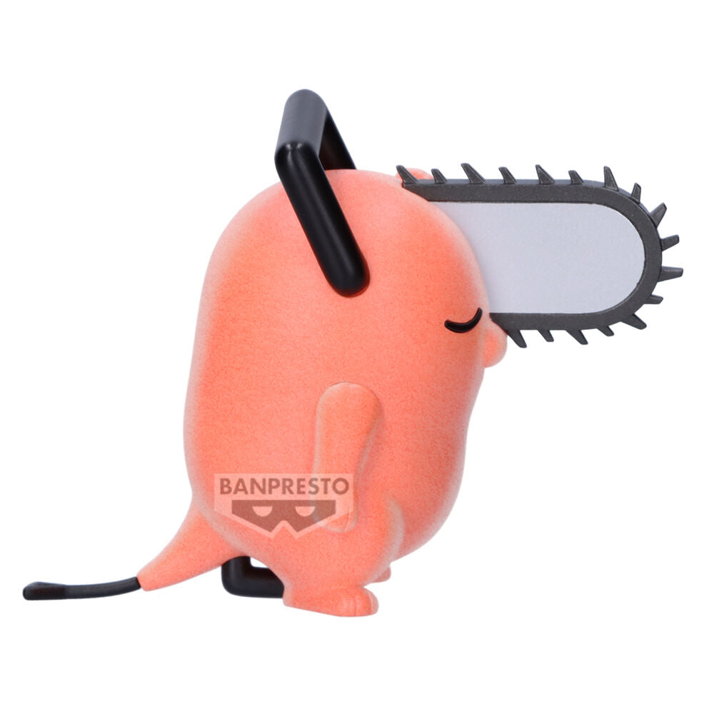 Figura Banpresto de Pochita naranja con motosierra de Chainsaw Man - 2