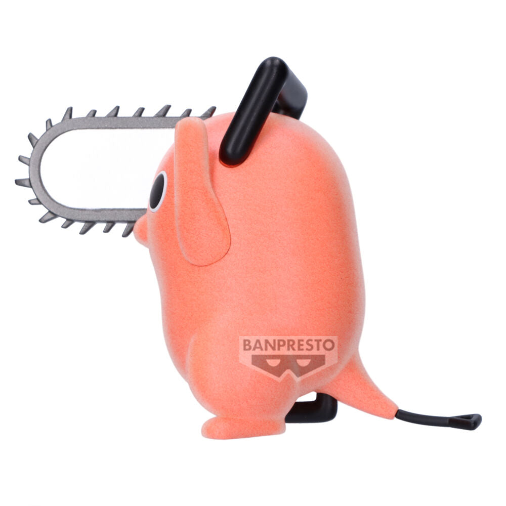 Figura Banpresto de Pochita naranja con motosierra de Chainsaw Man - 3