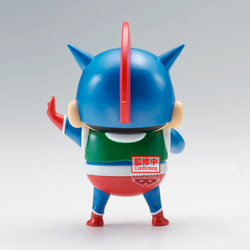 Figura de Shin-chan vestido como Action Kamen - 4
