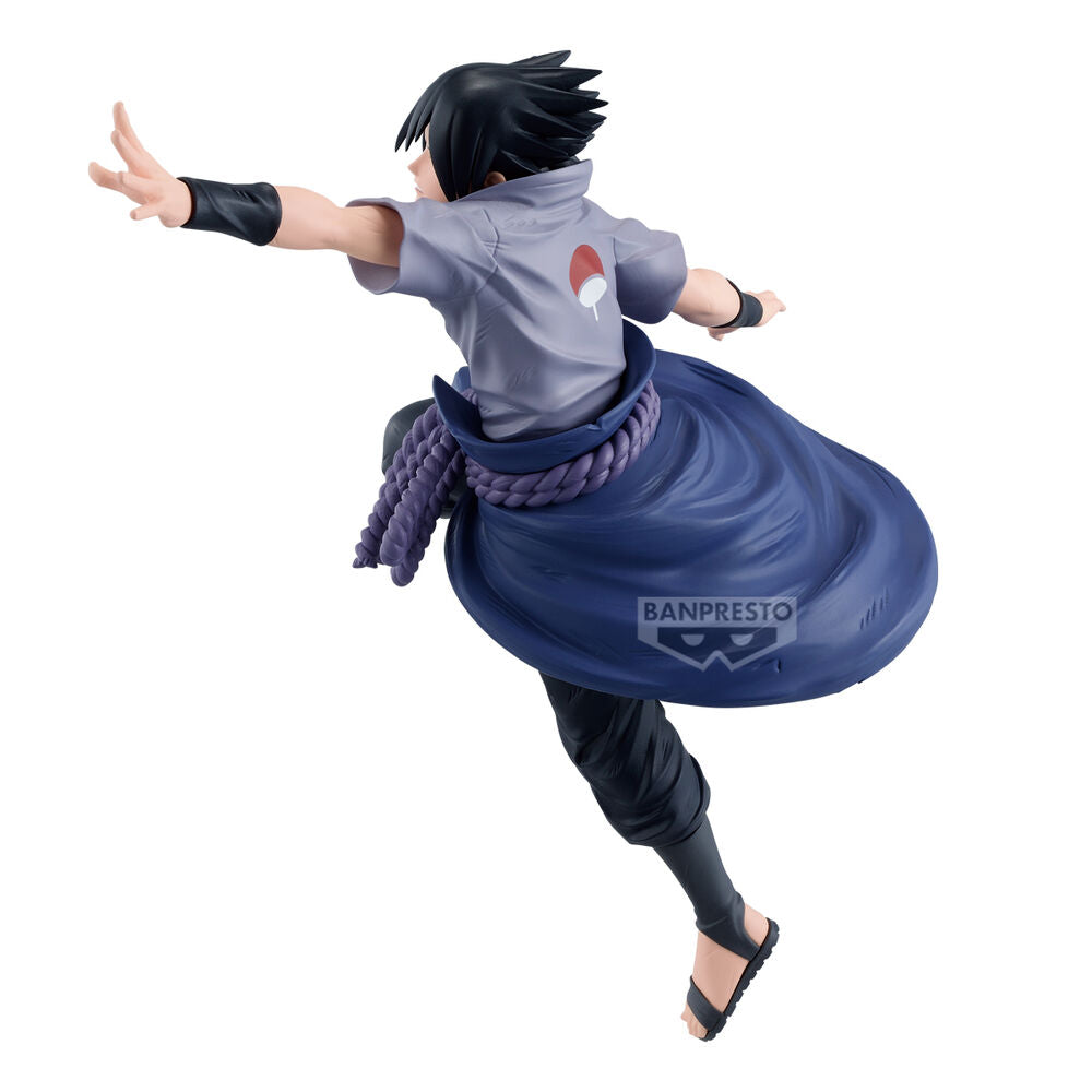 Figura de Sasuke Uchiha Vibration Stars de Naruto en pose de acción - 4