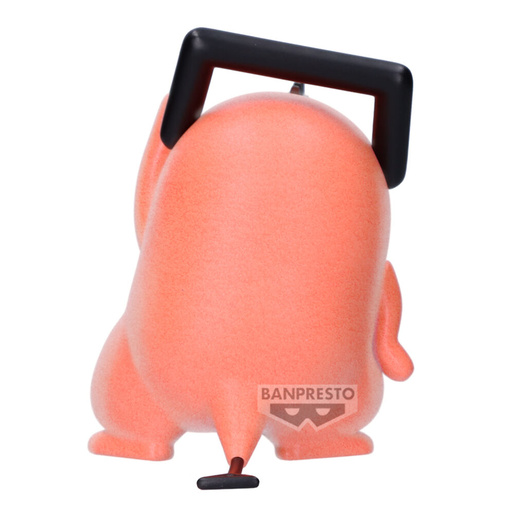 Figura Banpresto de Pochita naranja con motosierra de Chainsaw Man - 4