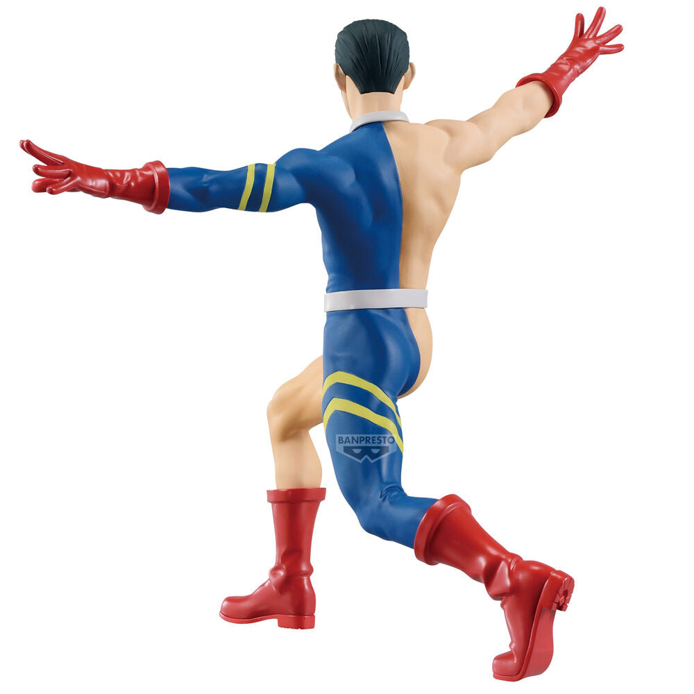 Figura de Fumihiko Takaba de Jujutsu Kaisen con traje azul y detalles rojos - 4