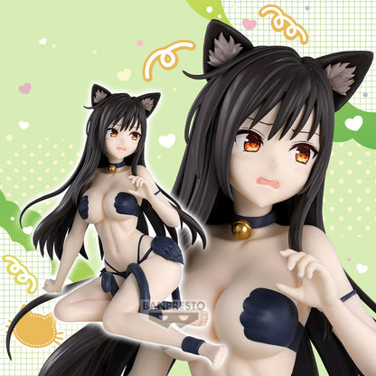 Figura de Yui Kotegawa con diseño felino, sentada - 5