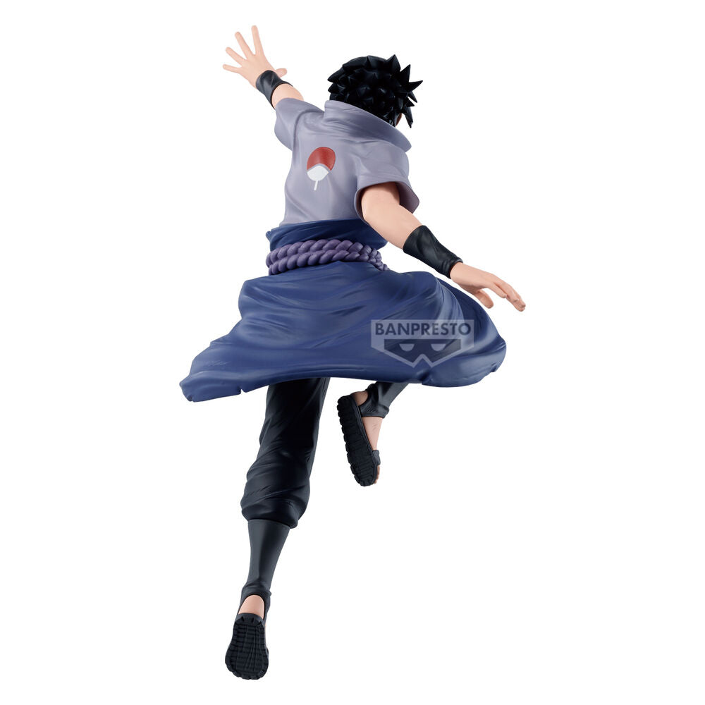 Figura de Sasuke Uchiha Vibration Stars de Naruto en pose de acción - 5