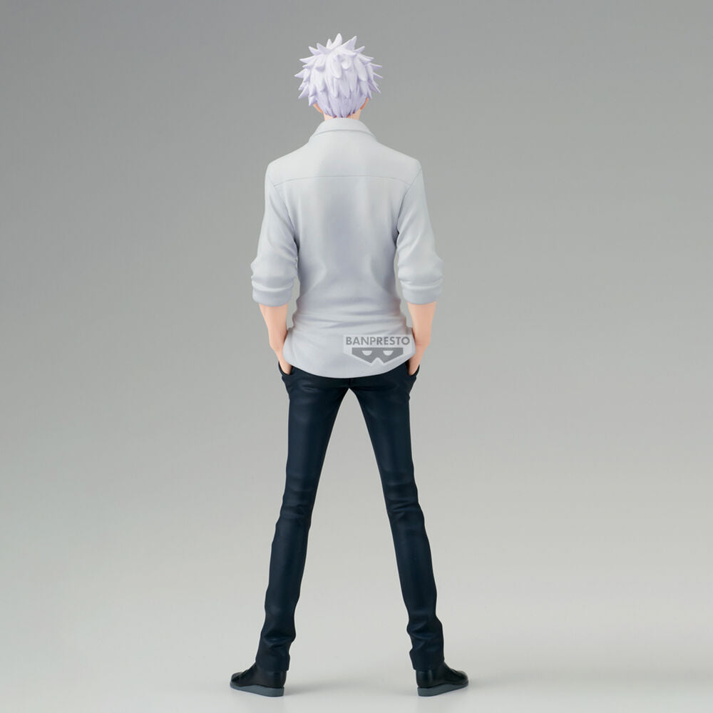 Figura de Satoru Gojo de Jujutsu Kaisen con pelo blanco y gafas de sol - 5