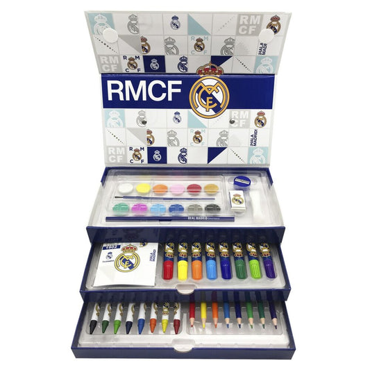 Maletín de actividades para colorear del Real Madrid con asa - 3