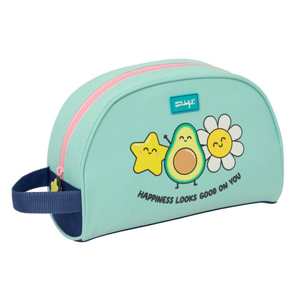 Neceser Mr. Wonderful Estrella verde agua con asa lateral