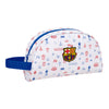 Neceser Baby F.C. Barcelona blanco con escudo y asa lateral