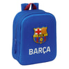 Mochila 3D azul del F.C. Barcelona con escudo y texto Barça