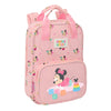 Mochila rosa Baby Minnie Disney con bolsillo frontal