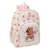 Mochila SAFTA Capibara rosa de 42 cm