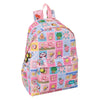 Mochila SAFTA Mr. Wonderful Comic con estampado colorido