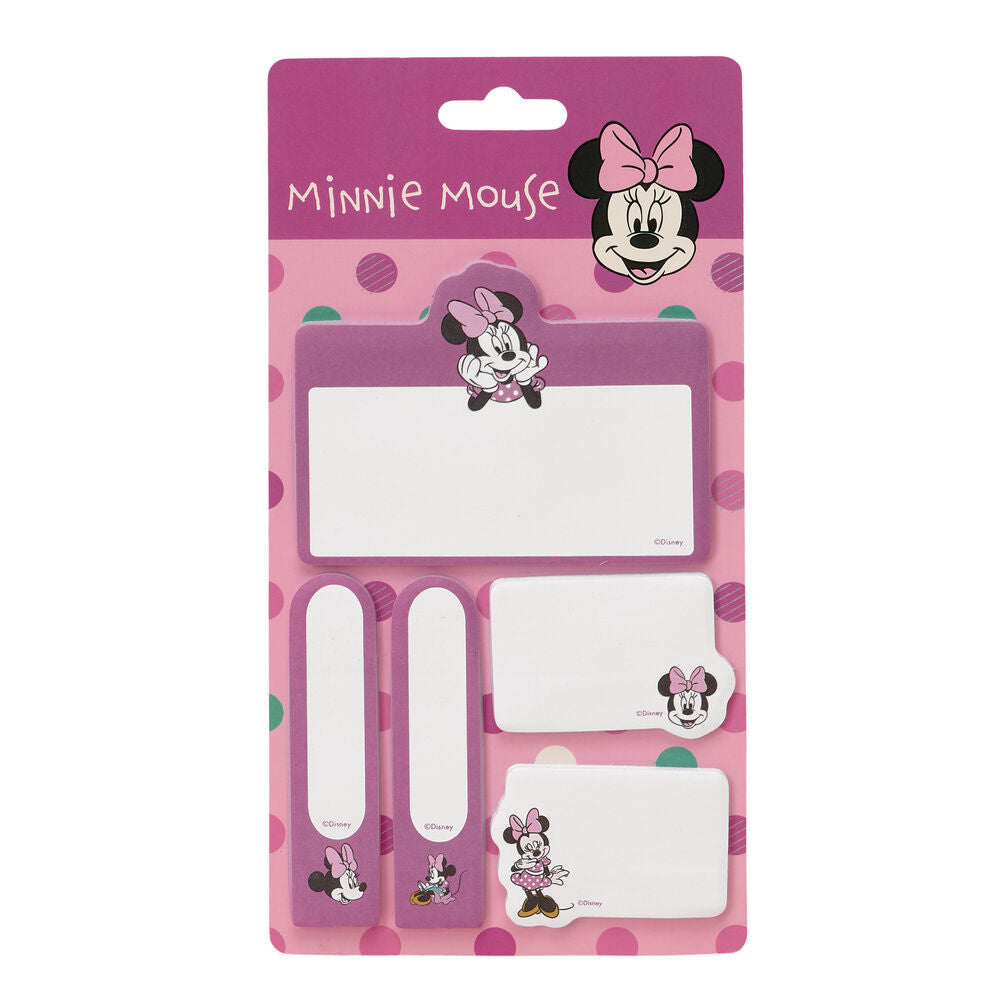 Blíster de post-its Minnie Disney en cinco tamaños
