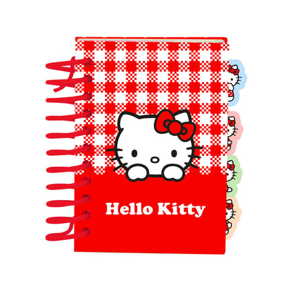 Cuaderno A7 Hello Kitty SAFTA rojo y blanco