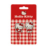 Blíster SAFTA con dos clips decorativos de Hello Kitty