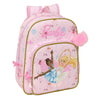 Mochila rosa Ballet Barbie de 34 cm con bailarinas