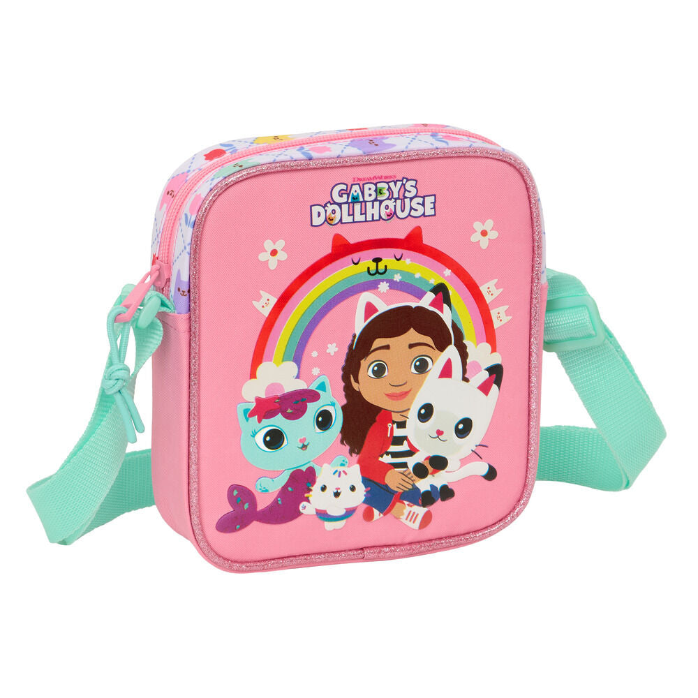Bandolera rosa de Gabby's Dollhouse con correa ajustable