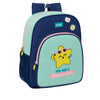 Mochila Mr. Wonderful Estrella azul marino y verde menta