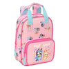 Mochila rosa Dance de Bluey y Bingo con bolsillo frontal