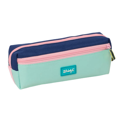 Portatodo triple Estrella Mr. Wonderful en azul, rosa y verde menta - 2