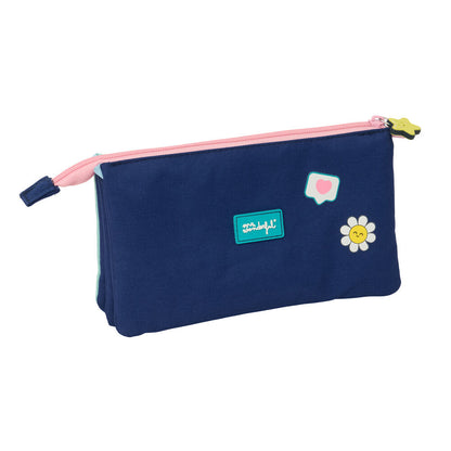 Portatodo triple Mr. Wonderful verde menta con estrella, aguacate y margarita - 2