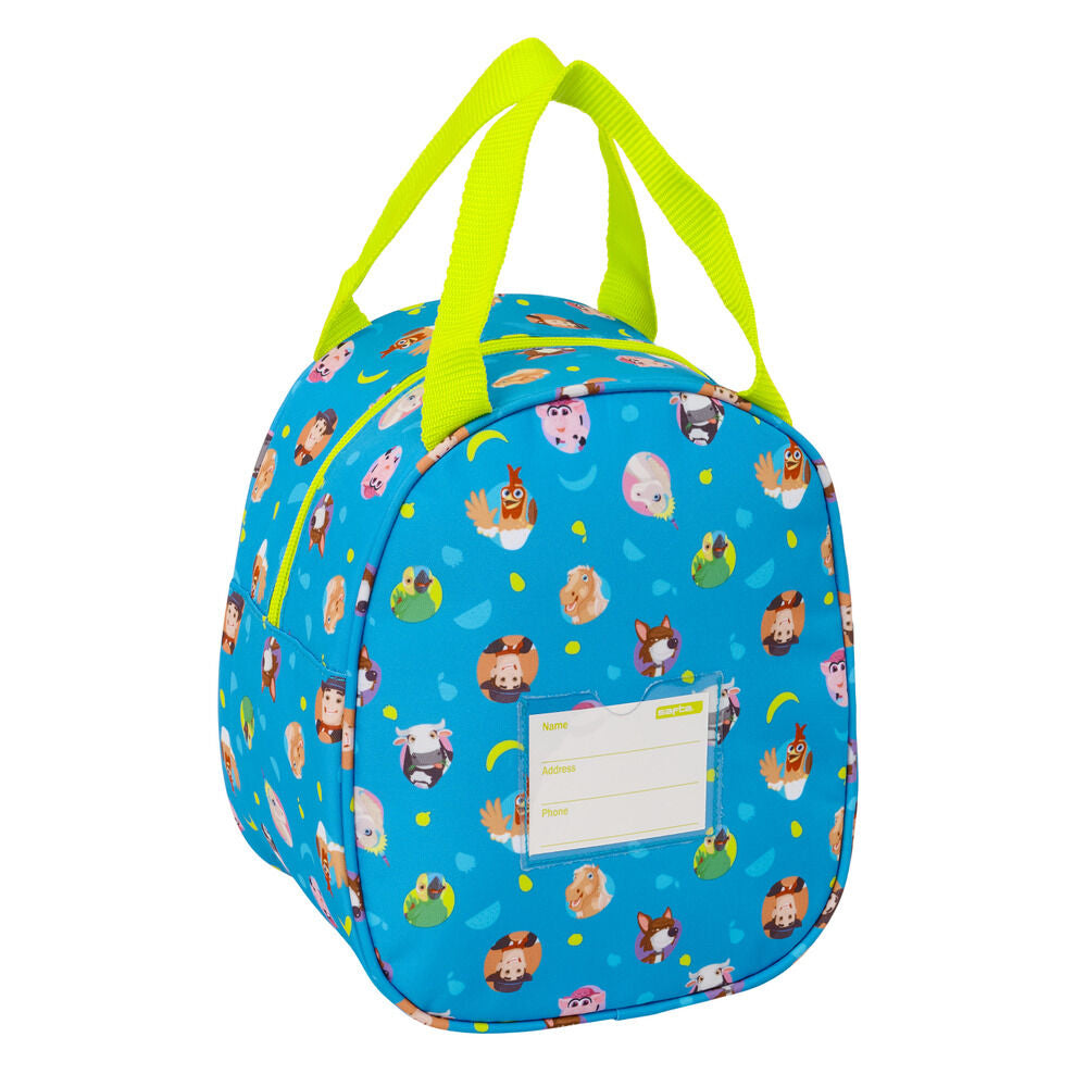 Bolsa térmica portameriendas azul de La Granja de Zenón - 2
