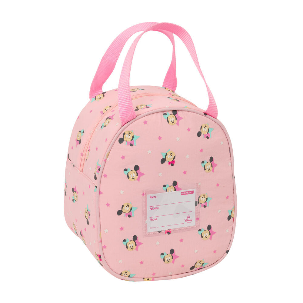Bolsa portameriendas térmica rosa Baby Minnie Disney - 2
