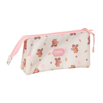 Portatodo triple SAFTA con estampado de capibara - 2