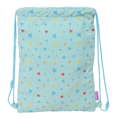 Saco azul claro Baby Mickey de Disney con cordones - 2