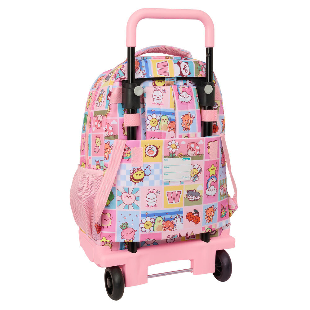 Trolley extraíble rosa SAFTA Mr. Wonderful Comic de 45 cm - 2