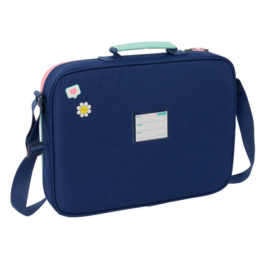 Cartera bandolera verde agua Mr. Wonderful con estrella, aguacate y flor - 2