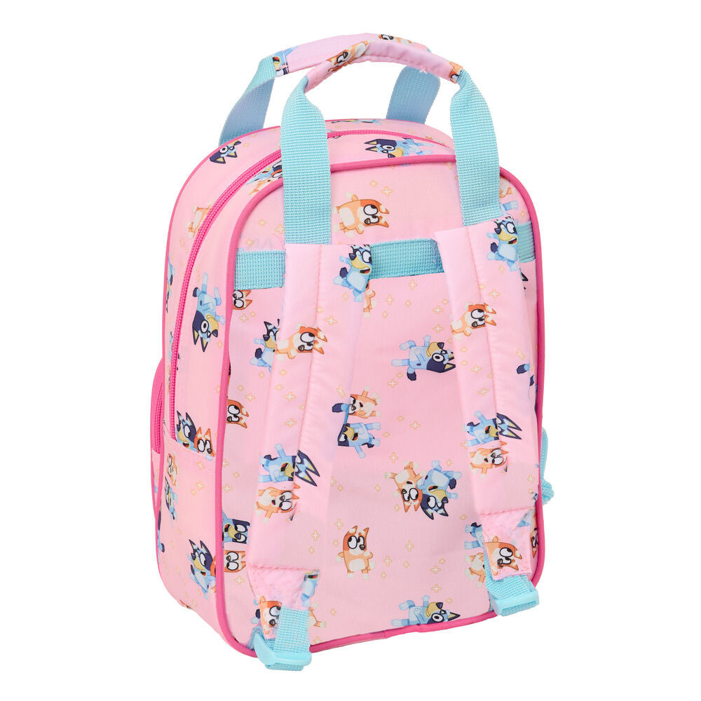 Mochila rosa Dance de Bluey y Bingo con bolsillo frontal - 2