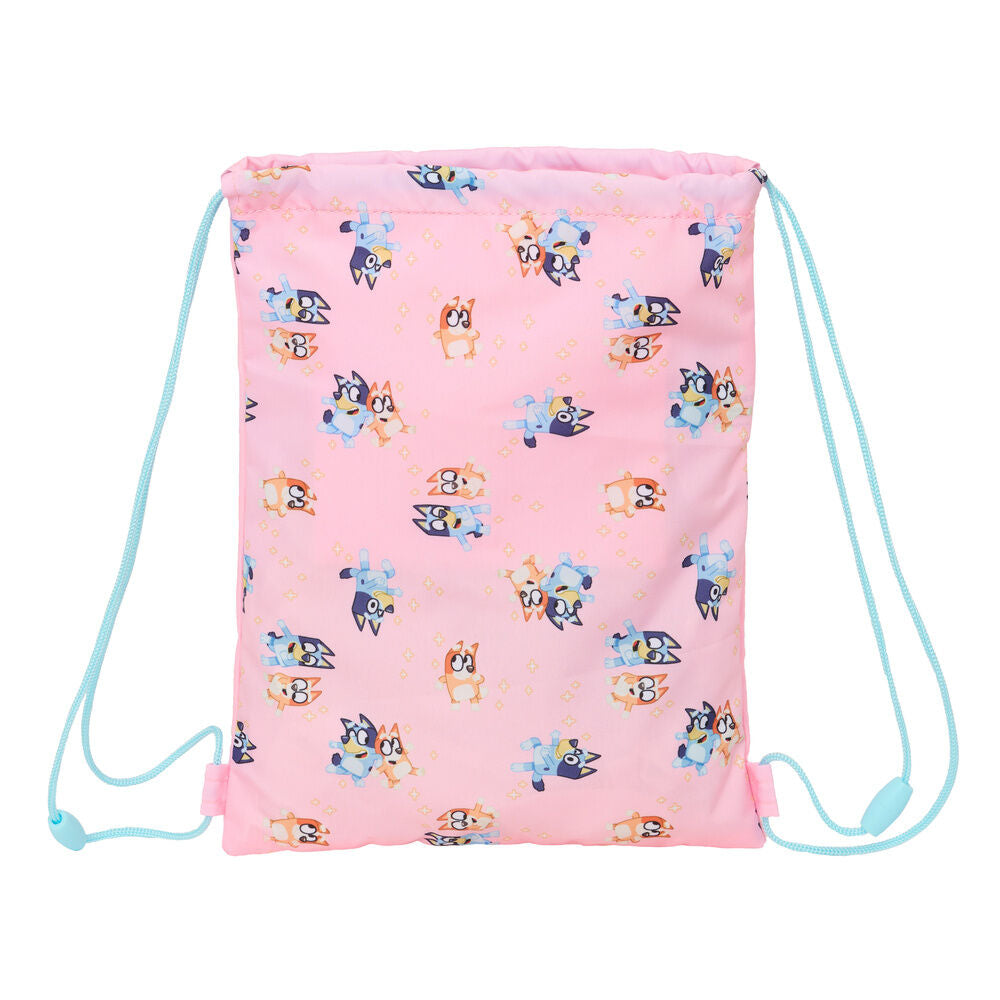Saco rosa Dance Bluey de SAFTA con Bluey y Bingo - 2