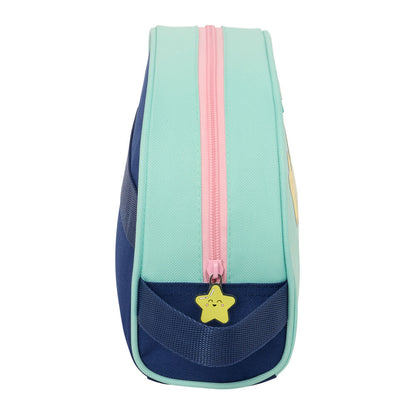 Neceser Mr. Wonderful Estrella verde agua con asa lateral - 3