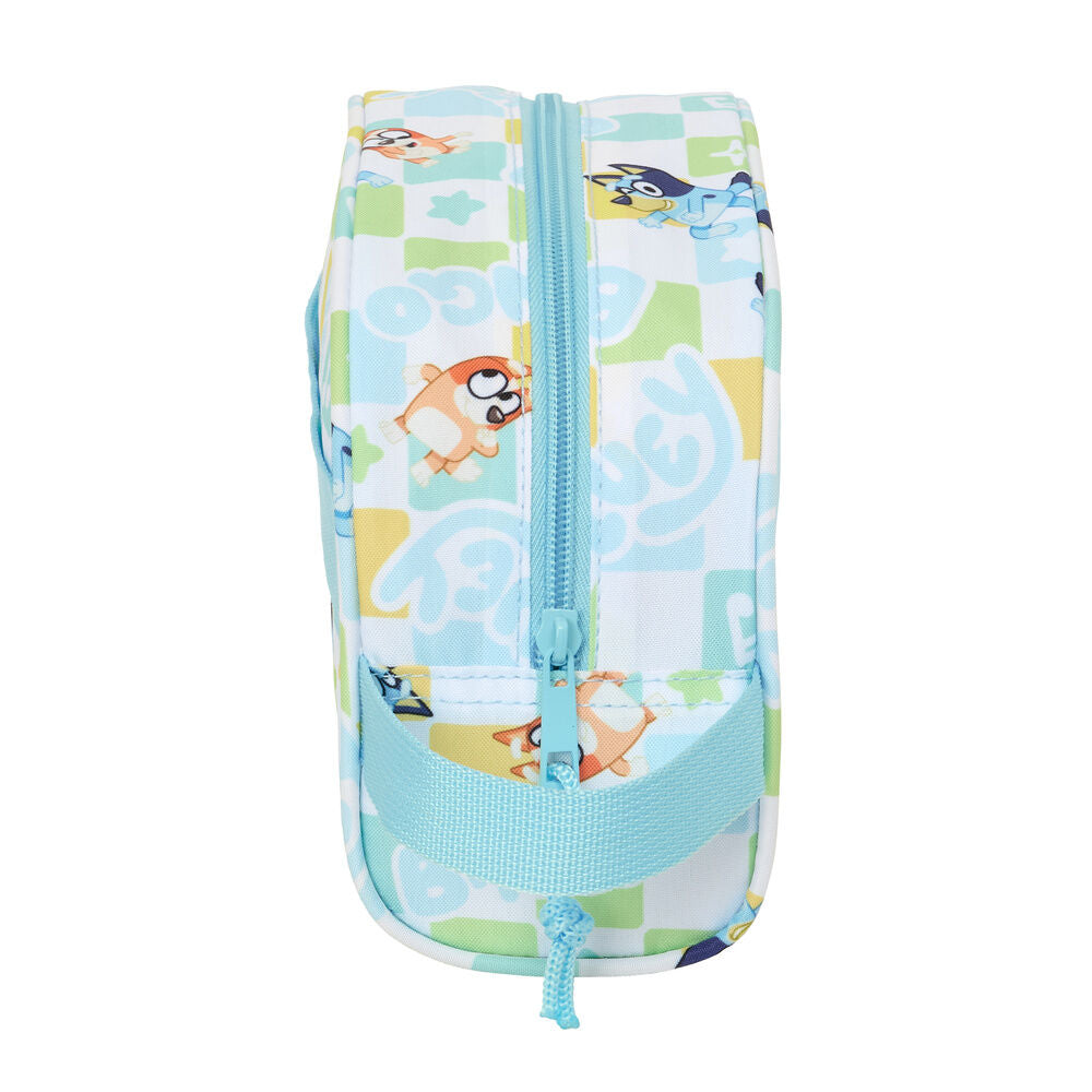 Neceser azul Bluey SAFTA con asa lateral y personajes ilustrados - 3