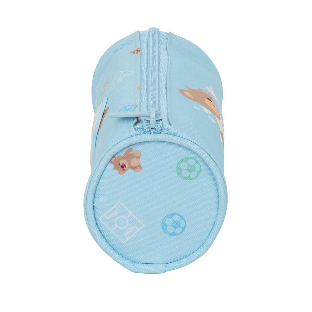 Portatodo Baby Real Madrid SAFTA azul claro con osito - 3