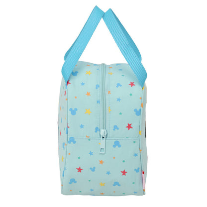 Bolsa portameriendas térmica azul Baby Mickey con estampado de estrellas - 3
